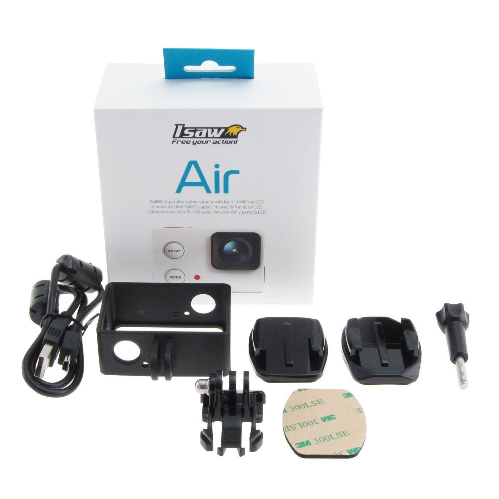 ISAW AIR Wi-Fi Full HD Action Camera White